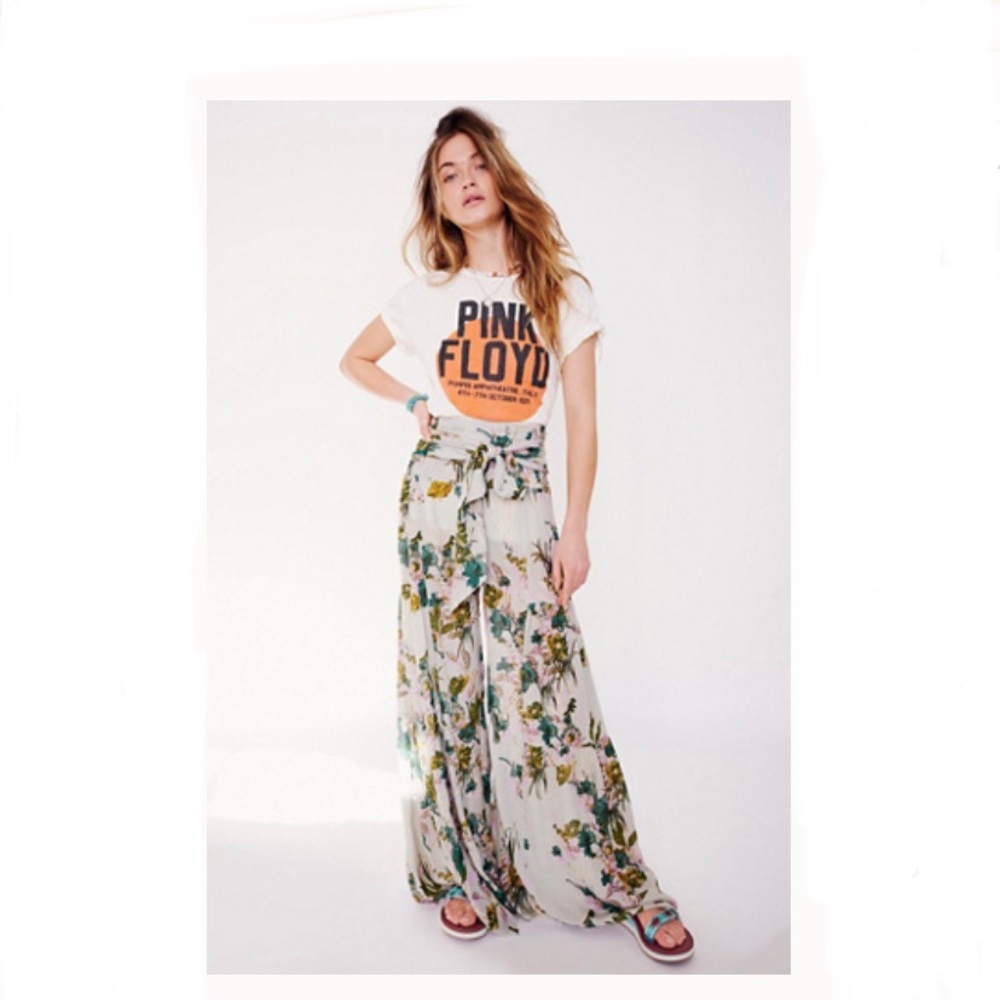 FP One Aloha Printed Wide-Leg Pant